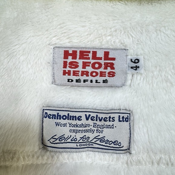 Hell Is For Heroes Ski Fleece Plush Aztec Velour Jacket - Picture 8 of 14